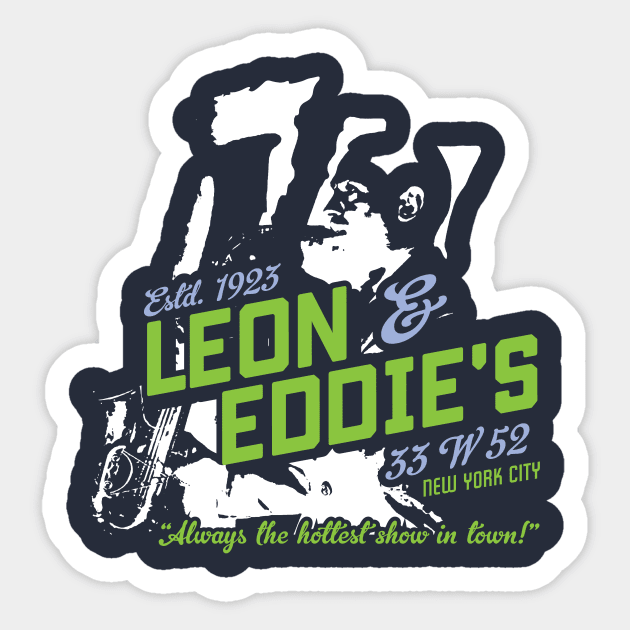 Leon and Eddie's Sticker by MindsparkCreative